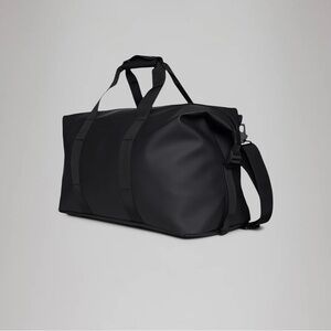 Rains Black Duffel Bag